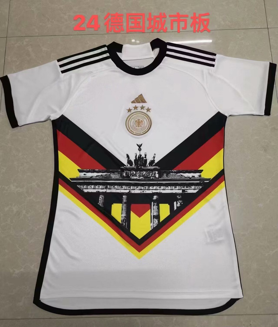 AAA Quality Germany 23/24 City White Soccer Jersey